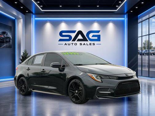 Black Sand Pearl 2021 Toyota Corolla SE