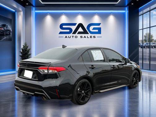 Black Sand Pearl 2021 Toyota Corolla SE