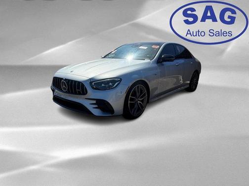 Silver 2021 Mercedes-Benz AMG E 53 4MATIC