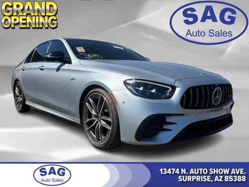 Silver 2021 Mercedes-Benz AMG E 53 4MATIC
