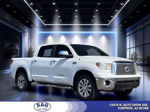 Super White 2012 Toyota Tundra Limited