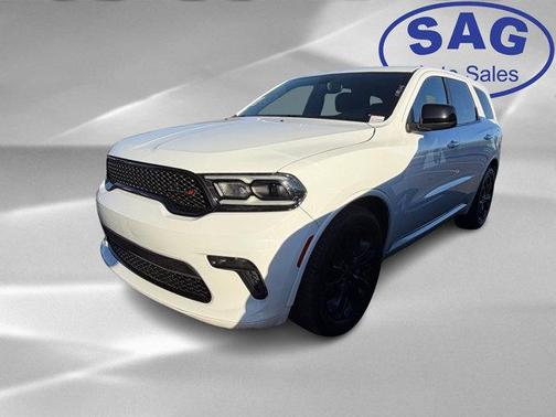 White Knuckle Clearcoat 2021 Dodge Durango SXT Plus