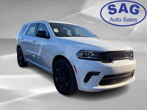 White Knuckle Clearcoat 2021 Dodge Durango SXT Plus