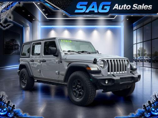 Billet Silver Metallic Clearcoat 2019 Jeep Wrangler Unlimited Sport