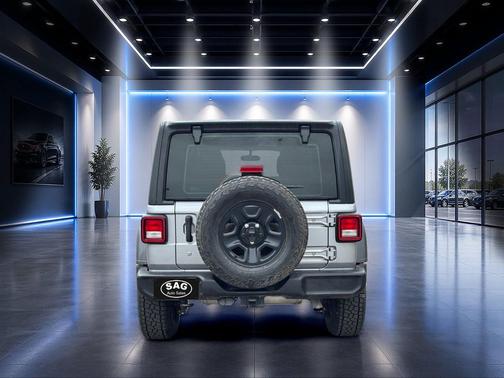Billet Silver Metallic Clearcoat 2019 Jeep Wrangler Unlimited Sport