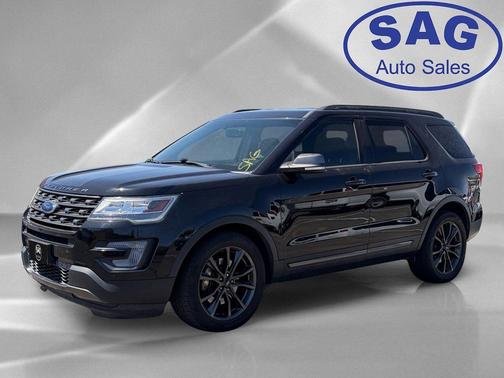 Shadow Black 2017 Ford Explorer XLT