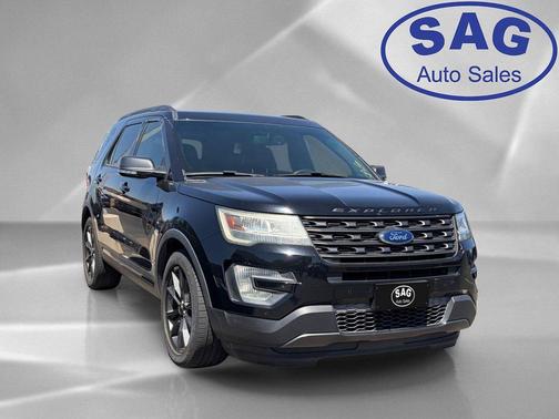 Shadow Black 2017 Ford Explorer XLT