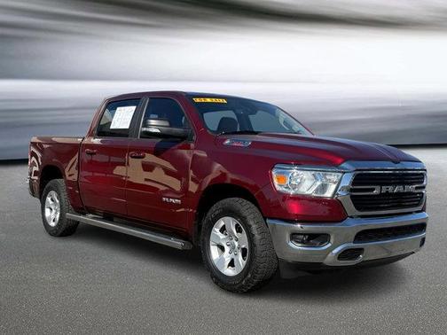 Delmonico Red Pearlcoat 2021 RAM 1500 Big Horn/Lone Star