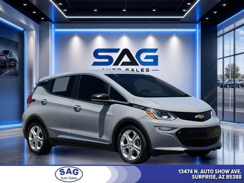 Slate Gray Metallic 2021 Chevrolet Bolt EV FWD LT