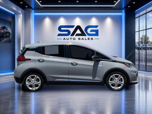 Slate Gray Metallic 2021 Chevrolet Bolt EV FWD LT