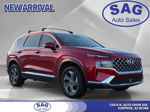 Calypso Red 2022 Hyundai SANTA FE SEL 2.4