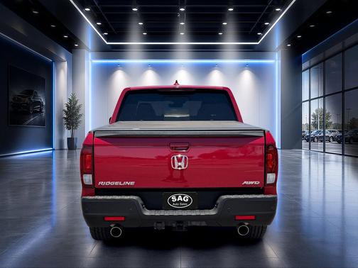 Radiant Red Metallic II 2023 Honda Ridgeline RTL-E