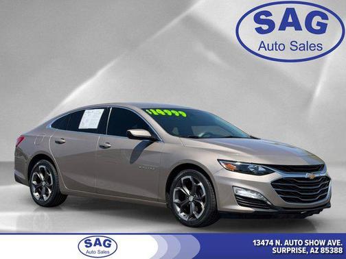 Mineral Gray Metallic 2022 Chevrolet Malibu FWD LT