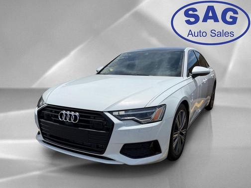 Glacier White 2020 Audi A6 45 Premium Plus