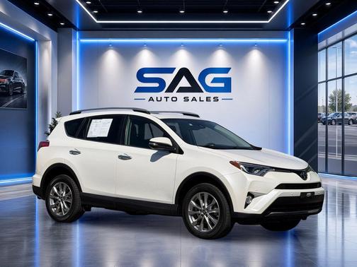 Blizzard Pearl 2018 Toyota RAV4 Limited