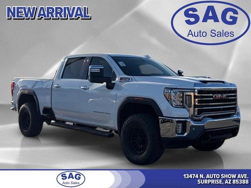 Summit White 2021 GMC Sierra 2500 SLT