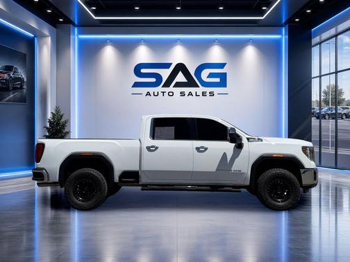 Summit White 2021 GMC Sierra 2500 SLT