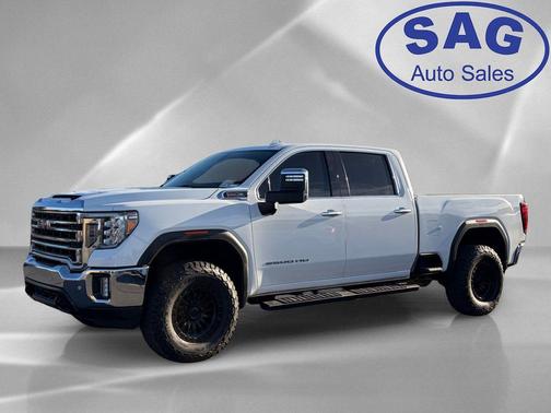 Summit White 2021 GMC Sierra 2500 SLT