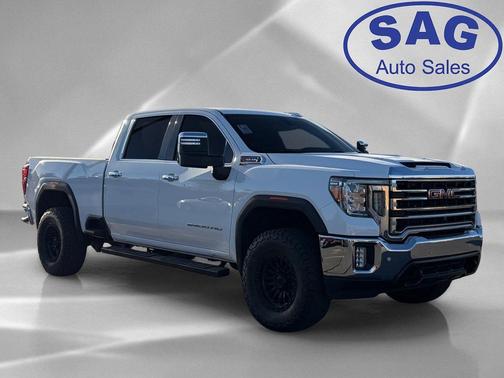 Summit White 2021 GMC Sierra 2500 SLT