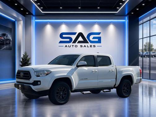Super White 2021 Toyota Tacoma SR5