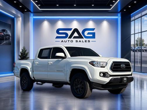 Super White 2021 Toyota Tacoma SR5