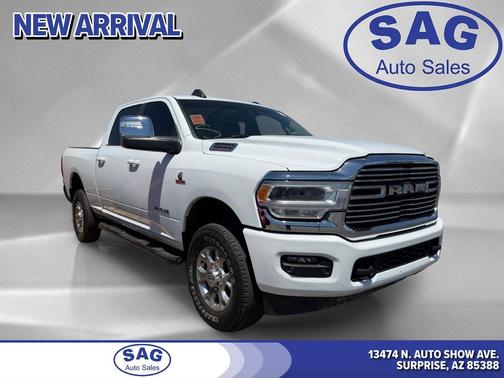 Bright White Clearcoat 2024 RAM 2500 Laramie
