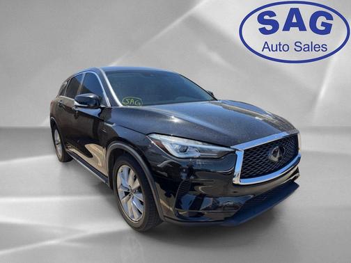 Black Obsidian 2019 INFINITI QX50 Pure