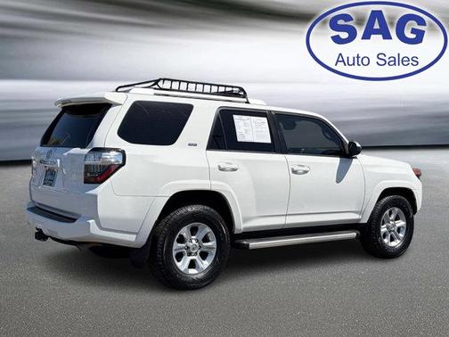 Super White 2017 Toyota 4Runner SR5