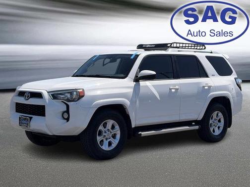Super White 2017 Toyota 4Runner SR5