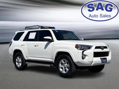 Super White 2017 Toyota 4Runner SR5