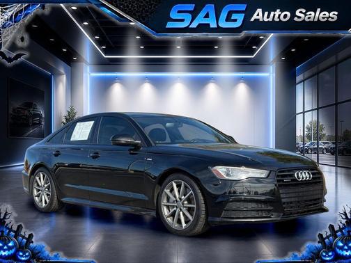 Black 2018 Audi A6 2.0T Premium