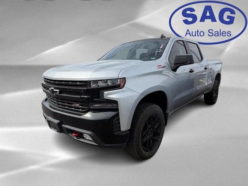 Silver Ice Metallic 2021 Chevrolet Silverado 1500 LT Trail Boss