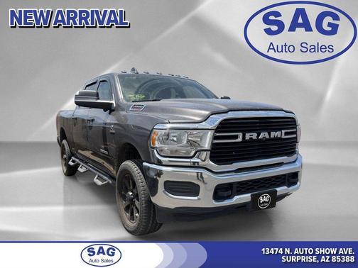 Granite Crystal Metallic Clearcoat 2021 RAM 2500 Tradesman Crew Cab 4x4 6'4' Box