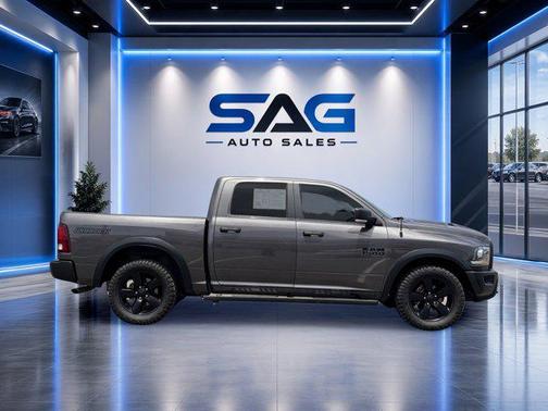 Granite Crystal Metallic Clearcoat 2020 RAM 1500 Classic Warlock Crew Cab 4x2 5'7' Box