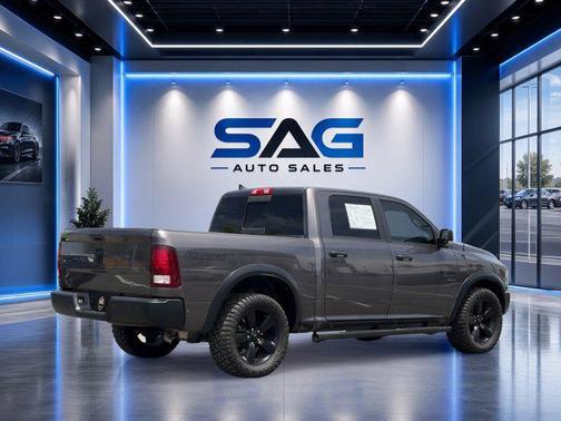 Granite Crystal Metallic Clearcoat 2020 RAM 1500 Classic Warlock Crew Cab 4x2 5'7' Box
