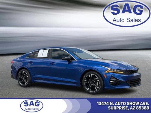 Sapphire Blue 2021 Kia K5 GT-Line