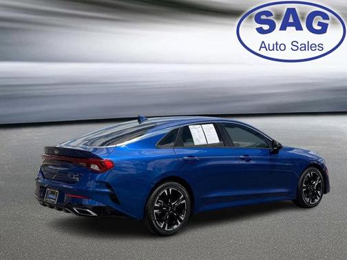 Sapphire Blue 2021 Kia K5 GT-Line