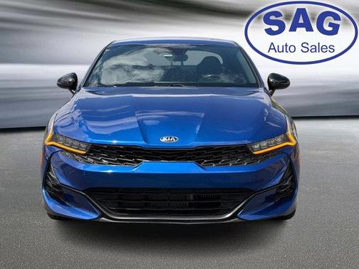 Sapphire Blue 2021 Kia K5 GT-Line