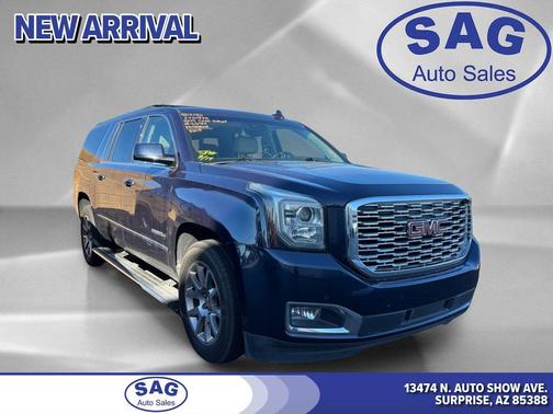 Dark Sapphire Blue Metallic 2019 GMC Yukon XL Denali