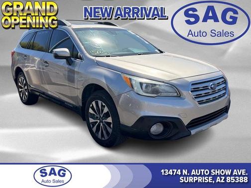 Tungsten Metallic 2017 Subaru Outback 2.5i Limited