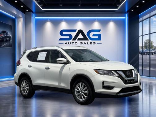 Glacier White 2020 Nissan Rogue SV