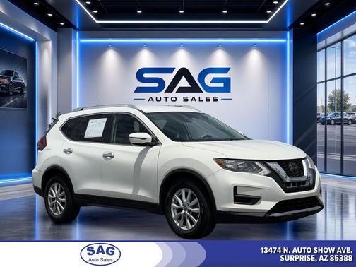 Glacier White 2020 Nissan Rogue SV