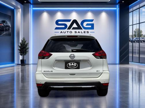 Glacier White 2020 Nissan Rogue SV