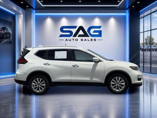 Glacier White 2020 Nissan Rogue SV