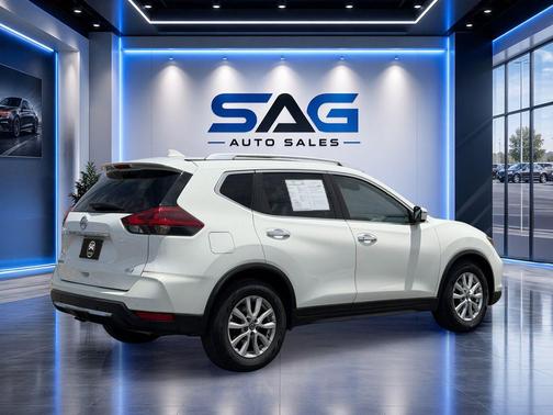 Glacier White 2020 Nissan Rogue SV