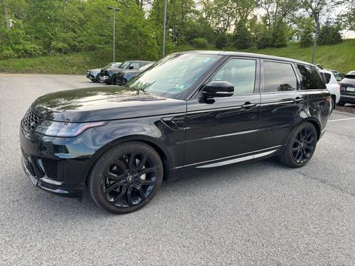Santorini Black 2020 Land Rover Range Rover Sport 3.0L Supercharged HSE