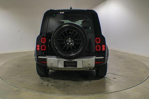 Santorini Black 2025 Land Rover Defender P400 S