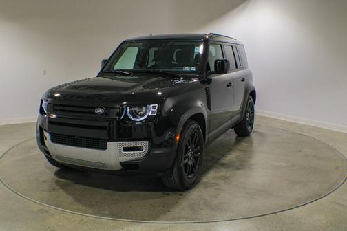 Santorini Black 2025 Land Rover Defender P400 S