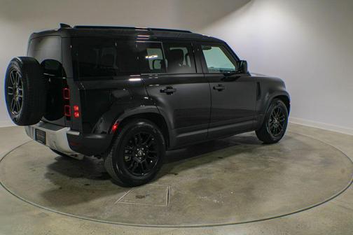 Santorini Black 2025 Land Rover Defender P400 S