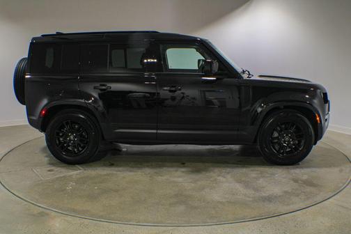 Santorini Black 2025 Land Rover Defender P400 S